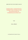 Buchcover Herrscher,Gemeinwesen, Vermittler