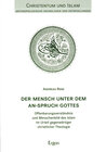 Buchcover Der Mensch unter dem An-Spruch Gottes