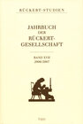 Buchcover Jahrbuch der Rückert Gesellschaft