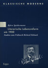 Buchcover Literarische Lebensreform um 1900