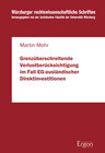 Buchcover Grenzüberschreitende Verlustberücksichtigung im Fall EG-ausländischer Direktinvestitionen