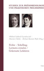 Buchcover Fichte - Schelling: Lectures croisées / Gekreuzte Lektüren