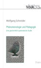 Buchcover Phänomenologie und Pädagogik