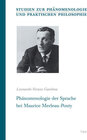Buchcover Phänomenologie der Sprache bei Maurice Merleau-Ponty