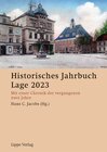 Buchcover Historisches Jahrbuch Lage 2023