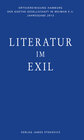 Buchcover Literatur im Exil