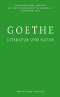 Buchcover Goethe - Literatur und Natur