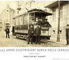 Buchcover 125 Jahre elektrisiert durch Halle (Saale)