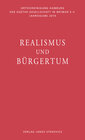 Buchcover Realismus und Bürgertum