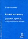 Buchcover Didaktik und Bildung