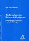 Buchcover Das Paradigma des Holistischen Idealismus