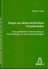 Buchcover Singen an niedersächsischen Grundschulen