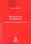 Buchcover Die Sprache des Schizophrenen