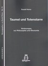 Buchcover Taumel und Totenstarre