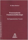 Buchcover Protestantische Fundamentaltheologie