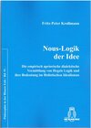 Buchcover Nous-Logik der Idee
