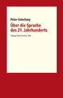 Buchcover Über die Sprache des 21. Jahrhunderts