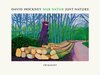 Buchcover David Hockney · Nur Natur · Just Nature