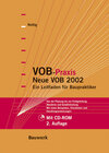 Buchcover Neue VOB-Praxis
