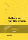 Buchcover Kalkulation von Baupreisen