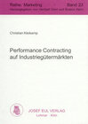 Buchcover Performance Contracting auf Industriegütermärkten: