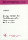 Buchcover Erfolgspotenziale des Ausbildungsberufes Versicherungskaufmann/-frau
