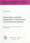 Buchcover Kooperation zwischen traditionellen Unternehmen und E-Business Startups