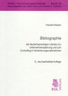 Buchcover Bibliographie der deutschsprachigen Literatur zur Unternehmensplanung und zum Controlling in Versicherungsunternehmen