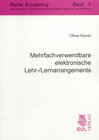 Buchcover Mehrfachverwendbare elektronische Lehr- /Lernarrangements