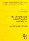 Buchcover Internationalisierung mittelständischer Unternehmen