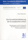 Buchcover Die Konstitutionalisierung der Europäischen Union