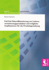 Buchcover Full Fair Value-Bilanzierung von Lebensversicherungsprodukten und mögliche Implikationen für die Produktgestaltung