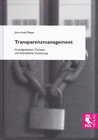 Buchcover Transparenzmanagement