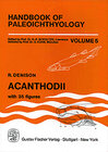 Buchcover Handbook of Paleoichthyology / Acanthodii