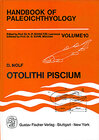 Buchcover Handbook of Paleoichthyology / Otolithi Piscium