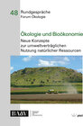 Buchcover Ökologie und Bioökonomie
