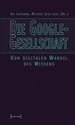 Buchcover Die Google-Gesellschaft