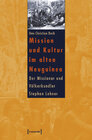 Buchcover Mission und Kultur im alten Neuguinea