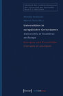 Buchcover Universitäten in europäischen Grenzräumen / Universités et frontières en Europe