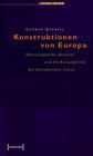 Buchcover Konstruktionen von Europa