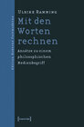 Buchcover Mit den Worten rechnen