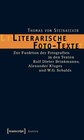 Buchcover Literarische Foto-Texte