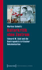 Buchcover Kulturkritik ohne Zentrum