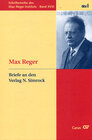 Buchcover Max Reger: Briefe an den Verlag N. Simrock