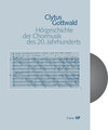 Buchcover Hörgeschichte der Chormusik des 20. Jahrhunderts (1950-2000)