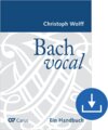 Buchcover Bach vocal