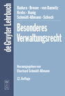 Buchcover Besonderes Verwaltungsrecht