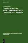 Buchcover Compliance im Wertpapierdienstleistungskonzern