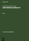 Buchcover Grundbuchrecht