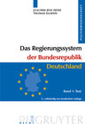 Buchcover Das Regierungssystem der Bundesrepublik Deutschland